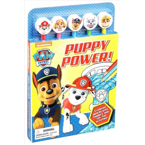 Pre-Owned Nickelodeon Paw Patrol: Puppy Power! (Pencil Toppers) Paperback