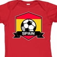 thumbnail image 4 of Inktastic Soccer Spain Flag Banner Boys or Girls Baby Bodysuit, 4 of 5