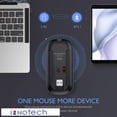 thumbnail image 4 of Souris Sans Fil Rechargeable Bluetooth pour MacBook pro MacBook Air Ordinateur Portable Mac Chromebook Windows Notebook MacBook HP PC DELL, 4 of 10