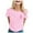 Pink, variant on Breast Cancer Awareness Pink Ribbon T-Shirt For Women Breast Cancer Awareness Crewneck Short Sleeve T-Shirt (Purple,S