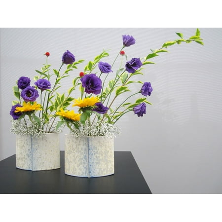 - Peel-n-Stick Poster of Table Decorations Filigree Floral Greeting Ikebana Poster 24x16 Adhesive Sticker Poster Print