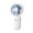 Blue, variant on IFNWSV Cooling Fan Quiet Fan Usb Air Conditioner Fan Vertical Blowing Mini Desktop Fan Rechargeable Brushless for Travel Office