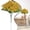 B, variant on Z52LingLing Decoration Artificial Yellow Geranium Flower Bouquet Faux Outdoor Silk Flowers Bush Lifelike UV Resistant Fake Greenery for Porch (Style B)