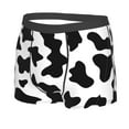 thumbnail image 2 of Haiem Milk Cow Men's Boxer Briefs, Every Day Comfort Stretch Cotton Moisture-Wicking Underwear-Medium, 2 of 9
