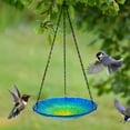 thumbnail image 4 of HomeDM Clearance! Bird Feeder Hanging Tray, Seed Tray for Bird Feeders/Bird Bath, Outdoor Garden Backyard Decorative Great for Attracting Pet Hummingbird Feeder, 4 of 9
