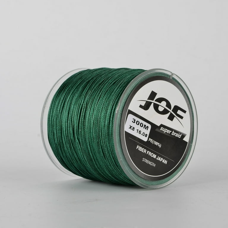 300M 8-strands PE Braided Anti-bait Fishing Line Corrosion Resistant Sea  Water Fishing Gear (Dark Green) 