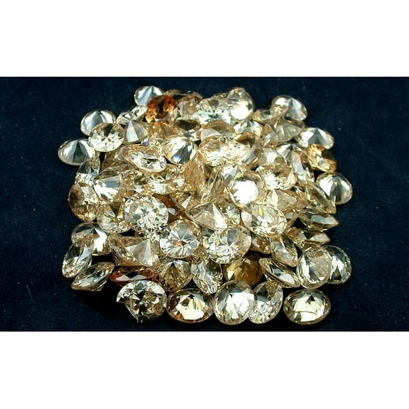 740.10 Carat Chipped Cubic Zirconia Faceted Preform Gemstone Facet Rough EBS9359