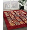 thumbnail image 2 of Ahgly Company Indoor Rectangle Abstract Red Abstract Area Rugs, 6' x 9', 2 of 6