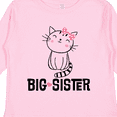 thumbnail image 4 of Inktastic Big Sister Girl Cat Girls Long Sleeve Toddler T-Shirt, 4 of 5