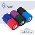 thumbnail image 2 of Mr. Pen- Self Adhesive Bandage Wrap, 6 Pack, Colorful, 2“ x 5 Yards, 2 of 9
