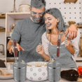 thumbnail image 4 of 4 Pcs Pasta Cooker Stainless Steel Pasta Basket With Wood Handle Kitchen Mesh Spider Pasta Strainer Skimmer Food Dumpling Noodle Strainer Blanching Ba, 4 of 5