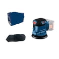 thumbnail image 2 of Cordless Random Orbit Sander Brushless 125MM Rechargeable Sandpaper Machine Woodworking Eccentric Sander ,Wide Use, 2 of 8