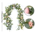 thumbnail image 3 of Simulation Egg Rattan,Easter Decorative Wreath,Spring Table Arch Arrangement Props,Bendable Wire,Bendable Easter Egg Vine Garland with Greenery,Versatile Prop for Table Runners,Arches Wreaths, 3 of 7