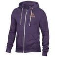 thumbnail image 2 of Men's Alternative Apparel Heathered Purple Tennessee Tech Golden Eagles Rocky Full-Zip Hoodie, 2 of 3