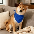 thumbnail image 4 of Versatile Absorbent Towel Scarf and Bib for Cats and Dogs Adjustable Triangular Pet Neckwear, 4 of 5