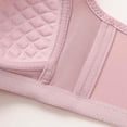 thumbnail image 7 of Alun Wireless Bras for Women Floral Mesh Splicing No Underwire Seamless Full Coverage Comfort Bralette with Breathable Fabric for Secure Everyday Light Pink 36, 7 of 7