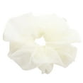 thumbnail image 4 of Daisy Del Sol 5 Pack Assorted Pastel Solid Color Sheer Organza Chiffon Ponytail Holder Hair Scrunchies, 4 of 7