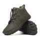 thumbnail image 5 of Botas Tobillo Minimalistas Botines Con Forro Cálido Zapatos Senderismo Descalzos Cortas A Prueba Nieve Invierno para Ligeras Impermeables Antideslizantes Viajes Al Aire Libre, 5 of 9