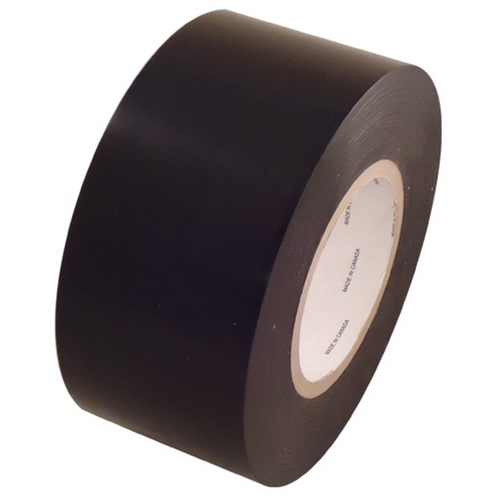 Black 9 Mil Low Density Polyethylene Film Tape 3" X 60 Yard Roll