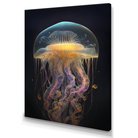 Designart Jellyfish I Canvas Wall Art