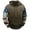 Coffee, variant on ZVNAΖH Men's Vintage American Flag Print Hoodie, Long Sleeve Retro Pullover with Drawstring Hood and Kangaroo Pocket, M-3XL