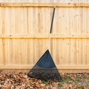 Expert Gardener 30-inch Wood and Poly Leaf Rake