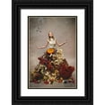 thumbnail image 1 of Vaskovic, Jovana 23x32 Black Ornate Wood Framed with Double Matting Museum Art Print Titled - Florence, 1 of 4