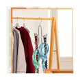 thumbnail image 6 of 360°Rotating Purse Hangers,2 Pack Purse Organizer for Closet,Silver Metal Bag Holder Storage Hooks,Portable Purse Racks, 6 of 6