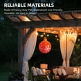 thumbnail image 2 of leyfeng Globo inflable de Navidad, bola de Navidad de PVC, adorno impermeable de gran tamaño para decoración de patio, boda al aire libre, 2 of 7
