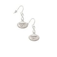 thumbnail image 3 of Delight Jewelry Silvertone Dream On Oval Silver tone Infinity French Earrings, 3 of 4