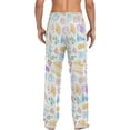 thumbnail image 2 of GZHJMY Mardi Gras Pajama Pants for Men, Lounge Pants Lightweight Men Pajama Bottoms with Drawstring Pockets, Christmas New Year Birthday Gifts, XX-Large, 2 of 6