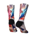 thumbnail image 4 of Film Suicide Harley Quinn Squad Adult Socks Breathable Cozy Soft Crew Socks Novelty Casual Calf Stockings For Men Women, 4 of 8