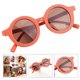 thumbnail image 5 of Niño Niña Niños Gafas De Sol Con Montura Redonda Gafas UV400 Gafas Al Aire Libre Rojo Sunnimix niños sunglesses, 5 of 7