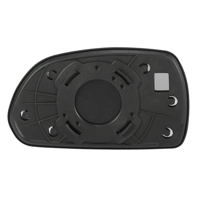 Passenger Side Convex Mirror Glass For Kia K5 2021-2024 - 6 3/4" Fit Over, Includes Blind Spot Icon