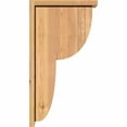 thumbnail image 3 of 5 1/2"W x 14"D x 26"H Crestline Smooth Corbel w/Backplate, Western Red Cedar, 3 of 9