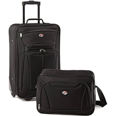 American Tourister Fieldbrook II 2-Piece Softside Luggage (Best Samsonite Suitcase 2019)