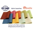 thumbnail image 6 of Sunbrella Capitol Espresso Indoor/Outdoor Curtain Panel by Sweet Summer Living, 50" x 108" with Stainless Steel Grommets, 6 of 7