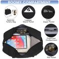 thumbnail image 3 of Bolsa de lona LUOCIP para mujer, tamaño grande, con compartimento para zapatos, juego de 3 piezas, 3 of 6