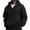 Black-30914jj, variant on Hearthz Mens Fleece Hoodie Oversized Full Zip Up Mens Sweatshirts Hoodies Drawstring Fall Winter Warm Hoodie Jacket Men Pink XXL