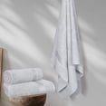 thumbnail image 3 of BELIZZI HOME 100% Premium Cotton 2 Pack Oversized Bath Towel Set 28x55 inches, Large Bath Towels, Ultra Absorbant Compact Quickdry & Lightweight Towel, Ideal for Gym Travel Camp Pool - Light Grey, 3 of 7