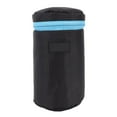 thumbnail image 1 of Camera Lens Bag, Thick Protective Zipper Camera Lens Pouch for DSLR Camera, Waterproof Camera Lens Case, 1 of 7
