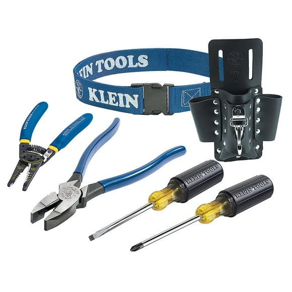 Kit de herramientas Klein Tools 80006 con bolsa y herramientas de mano de 6 piezas