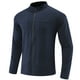 thumbnail image 2 of Chaqueta de cuello alto y manga raglán para hombre - Tejido elástico deportivo, poliéster spandex, tallas M-XXXL, para actividades al aire libre/fitness, 2 of 8