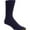 Navy, variant on Gold Toe Adult Men's Canterbury Ribbed Crew Dress Socks, OS One Size, 3 Pack