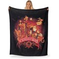 thumbnail image 2 of Nightmare Before Christmas Silk Touch Throw Blanket, 50" x 60", Forever Haunted, 2 of 5