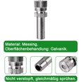 thumbnail image 3 of 10pcs (0.5mm) Brass Low Pressure Misting for Cooling System Nozzles Humidification Sprayer, 3 of 5