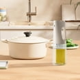 thumbnail image 5 of SomWiBe White Olive Oil Sprayer, Refillable Glass Mister Bottle for Home Kitchen Prep and Air Fryer, 5 of 7