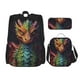 thumbnail image 1 of Disketp Whimsical Dragon Color Cool Mochila Estampada de Gran Capacidad con Lonchera y Estuche, Set de 3 Piezas para Estudiantes, 1 of 7