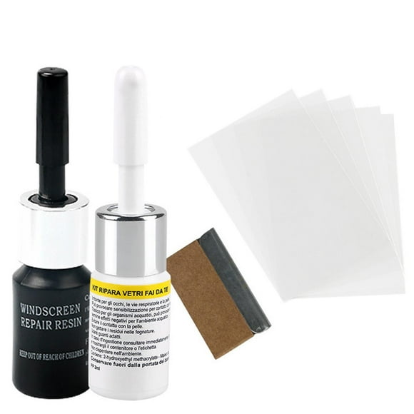 Professional Windshield Repair Kit with High-Strength Resin Glue and Vacuum Design for DIY Chip and Crack Fix