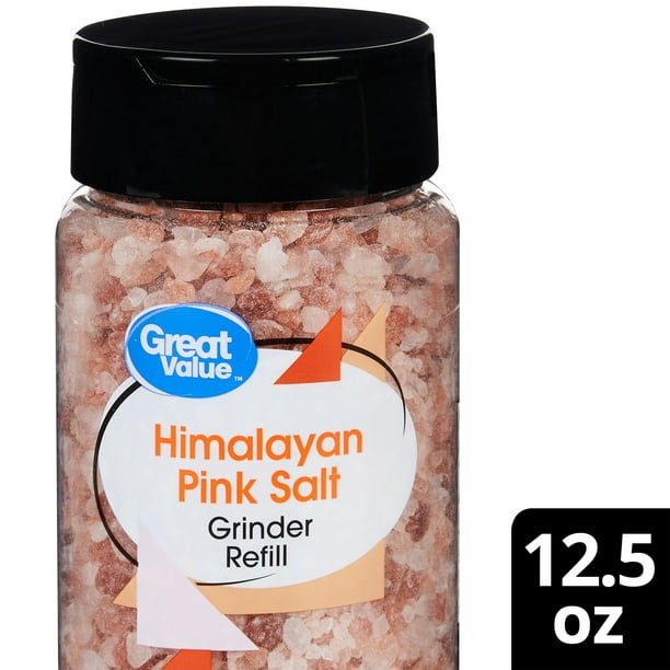 Great Value Himalayan Pink Salt Grinder Refill, 12.5 oz